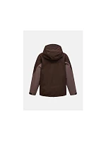 Dámská bunda PEAK PERFORMANCE W Ridge Hipe Ace 3L Shell Jacket, hnědá barva Dámská bunda PEAK PERFORMANCE W Ridge Hipe Ace 3L Shell Jacket, hnědá barva