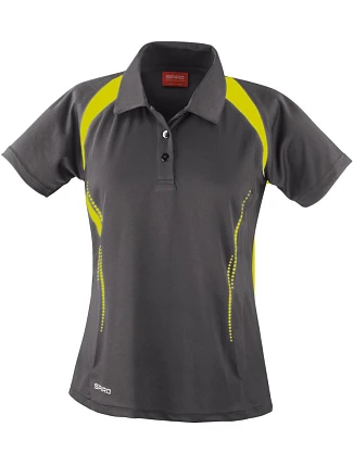 Spiro S 177F Dámské týmové piqué polo 29.177F grey/lime Spiro S 177F Dámské týmové piqué polo 29.177F grey/lime
