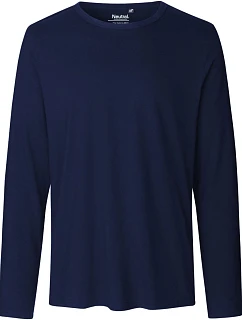Neutral O 61050 Pánské tričko s dlouhým rukávem 77.6150 navy