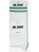 Mr. Socks L 05008 Tenisové ponožky "Premium" 88.5008 white/black Mr. Socks L 05008 Tenisové ponožky "Premium" 88.5008 white/black