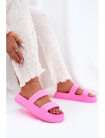 Pěnové Lehká Dámské Sandały Na Platformě S.Barski ZK51-001 Fuchsie