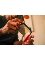 Ovladač Microsoft Xbox Series - pulzující červená barva