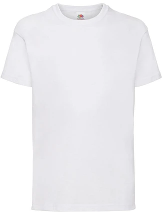 Fruit of the Loom Kids Valueweight T Dětské tričko 16.1033 white Fruit of the Loom Kids Valueweight T Dětské tričko 16.1033 white