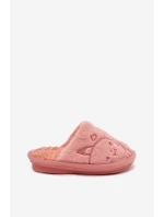 Dětské pantofle s kožíškem Růžové Norene