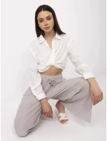 Kalhoty D16080AB62392D2 béžové