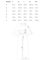 S397 Kombinéza s širokými rukávy a rozdělenými zády - modrá S397 Kombinéza s širokými rukávy a rozdělenými zády - modrá