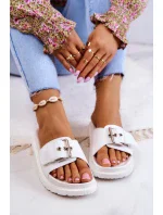 Dámské módní pantofle Big Star - bílé Dámské módní pantofle Big Star - bílé