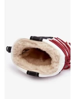 Dámské sněhule se silnou podrážkou, Vegan D.Franklin bílá