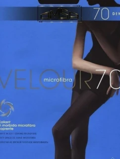 Velurové punčocháče 70-5