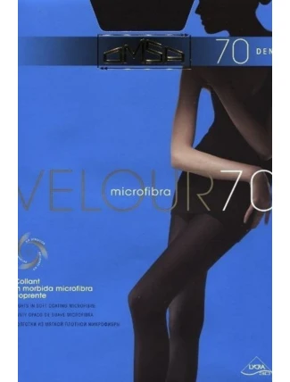 Velurové punčocháče 70-5