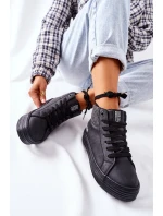 Vysoké Izolované Tenisky Big Star II274147 Černé