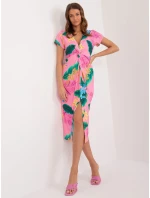 Šaty DHJ SK 17302K 1.69 růžová Šaty DHJ SK 17302K 1.69 růžová