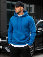 Pánská mikina s kapucí modrá FashionStreet BX5081