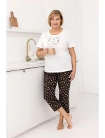 Pyžamo Regina 733 cr/r 2XL-3XL W26 dámské