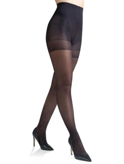 Tvarující punčochové kalhoty bez zesíleného sedu SILHOUETTE 40 DEN - BELLINDA - černá