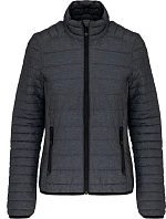 Kariban K 6121 Lehká dámská prošívaná bunda 20.6121 marl dark grey Kariban K 6121 Lehká dámská prošívaná bunda 20.6121 marl dark grey
