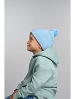 Atlantis Headwear Kid Wind-S Pompom Dětská pletená čepice s bambulí 33.0313 pink