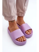 Dámské žabky na tlusté podrážce béžové Oreithano