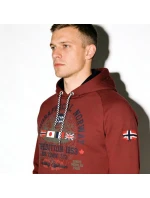 Mikina Geographical Norway DB 100 M WZ3006H/GN-Burgundy pánské