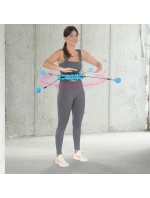 HMS HHW01 obruč s lemováním a závažími modrá