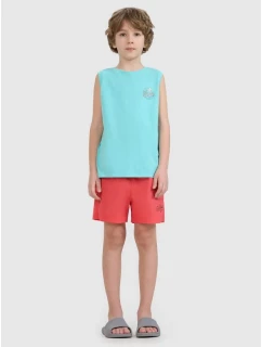 Chlapecké plážové šortky boardshorts 4F 4FJWSS25UBDSM117-63S