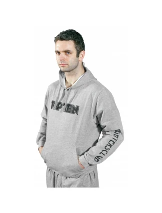 Šedá sportovní mikina - B-TT