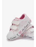 Dívčí Tenisky Na Suchý Zip Lee Cooper LCW-25-02-3264K Bílé