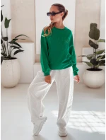 Dámská mikina CALIFORNIA DREAM zelená FashionStreet BY1196