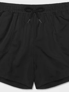 Černé dámské teplákové šortky (8K950-3)