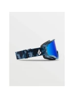 Dámské/pánské snowboardové brýle Volcom YAE LAGOON TIE DYE/BLUE CHROME s UV ochranou v modré barvě (VG0722110)