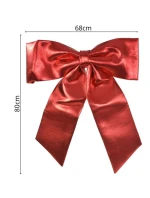 Dekorační karta JUMBO 68x80 cm červená