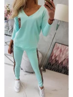 Mátová sada s leopardím potiskem Mátová sada s leopardím potiskem