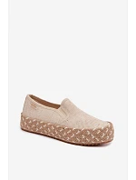 Dámské espadrilles na platformě s pletením Lee Cooper LCW-26-31-4332 béžové
