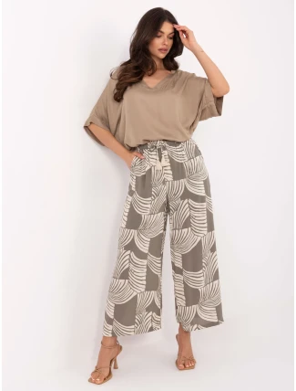 Kalhoty D73771M62237G khaki