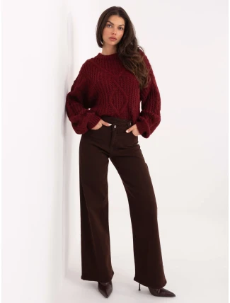 VM SP jeans ST6005 5.65 tmavě hnědá