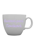 Personalizovaný MEGA XXL keramický hrnek 1 000 ml - budoucí paní Personalizovaný MEGA XXL keramický hrnek 1 000 ml - budoucí paní