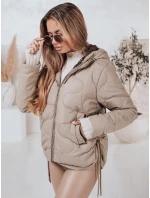 FashionStreet béžová dámská bunda TY4238
