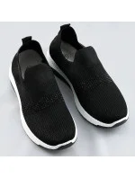 Černé dámské ažurové boty se zirkony (C1057) Černé dámské ažurové boty se zirkony (C1057)