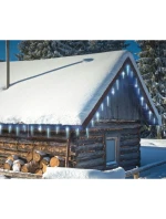 LED SVĚTLA VENKOVNÍ 72 VEDL STUDENÁ BÍLÁ ČASOVAČ