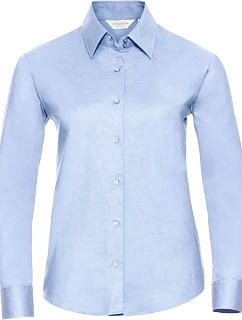 Russell Athletic 932F Halenka Oxford s dlouhým rukávem 11.932F oxford blue