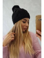 Fleecová čepice Stefania K278 černá