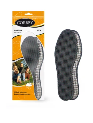 Corbby CARBON wkładki z tkaniną dystansującą i węglem aktywnym Corbby CARBON wkładki z tkaniną dystansującą i węglem aktywnym