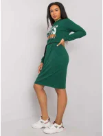 Šaty LK SK 508299.30 tmavě zelená
