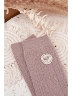 Dámské vlněné ponožky – šedé