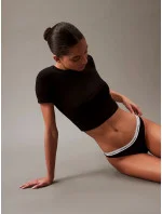 Dámské tanga 000QD5043E UB1 černé- Calvin Klein Dámské tanga 000QD5043E UB1 černé- Calvin Klein