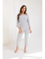 Pyžamo Regina 724 long/r 2XL-3XL Z25/26 dámské