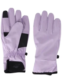 4F U125 rukavice světle fialové 4FWMM00AGLOU125 52S