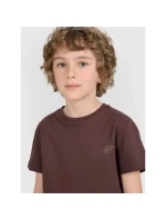 Dětské hladké tričko (SADA 2) 4F 4FJRAW25TTSHU3157-90S Dětské hladké tričko (SADA 2) 4F 4FJRAW25TTSHU3157-90S