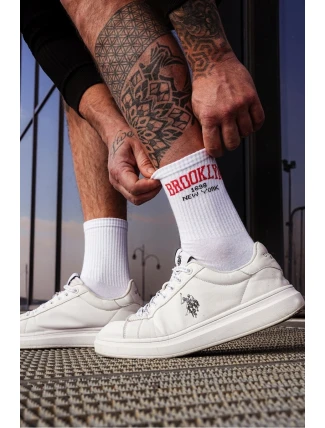 Pánské ponožky BROOKLYN bílé