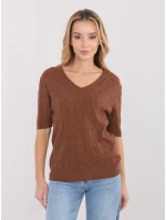 Jumper PM SW B 615.18 světle hnědý